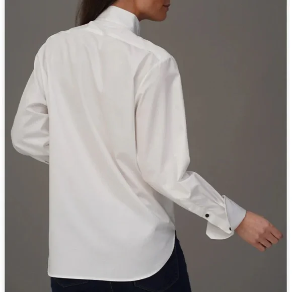 J. Crew Garçon Tuxedo Cotton Poplin Shirt - Picture 4 of 16